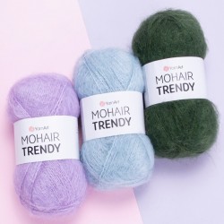 Mohair trendy