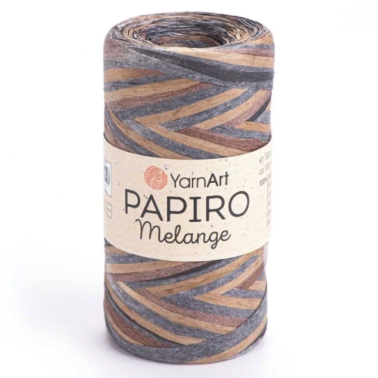 Папиро Меланж Raffia рафия хартиена прежда Папиро Меланж Raffia рафия хартиена прежда