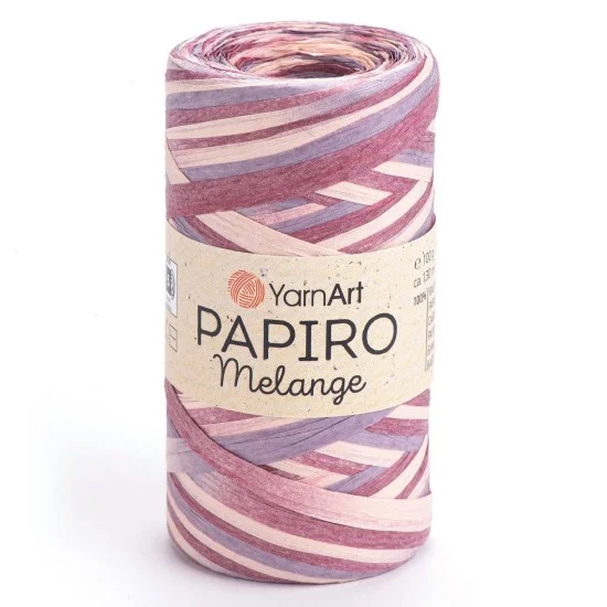 Папиро Меланж Raffia рафия хартиена прежда Папиро Меланж Raffia рафия хартиена прежда