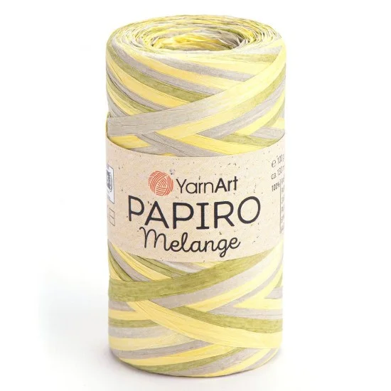 Папиро Меланж Raffia рафия хартиена прежда Папиро Меланж Raffia рафия хартиена прежда