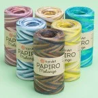 Папиро Меланж Raffia рафия хартиена прежда Папиро Меланж Raffia рафия хартиена прежда