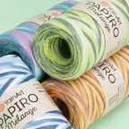 Папиро Меланж Raffia рафия хартиена прежда Папиро Меланж Raffia рафия хартиена прежда