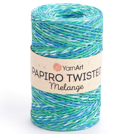 Папиро Туистед Меланж Raffia рафия хартиена прежда