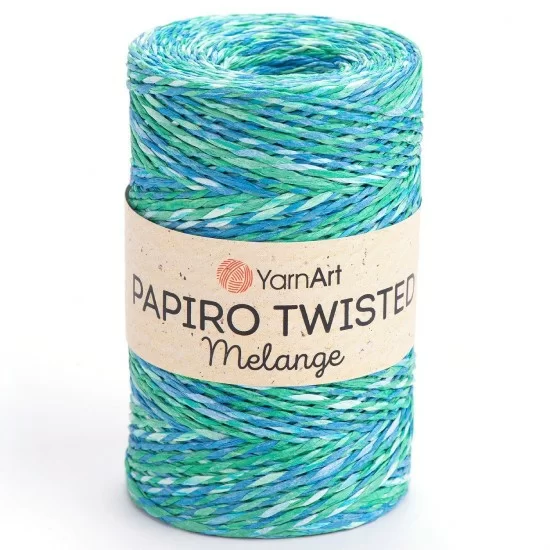 Папиро Туистед Меланж Raffia рафия хартиена прежда
