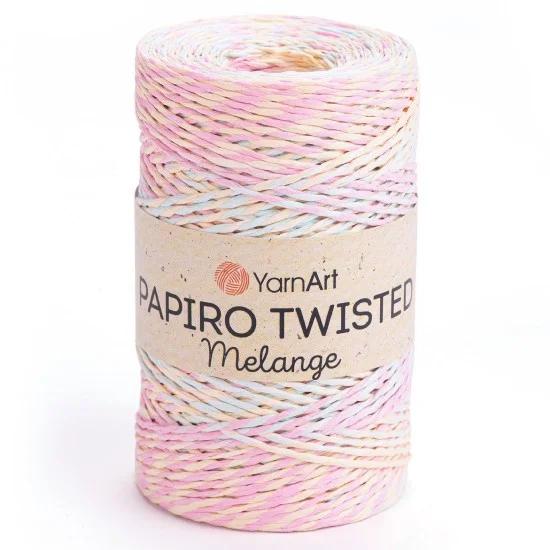 Папиро Туистед Меланж Raffia рафия хартиена прежда Папиро Туистед Меланж Raffia рафия хартиена прежда