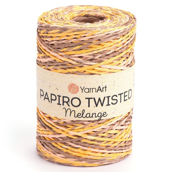 Папиро Туистед Меланж Raffia рафия хартиена прежда Папиро Туистед Меланж Raffia рафия хартиена прежда