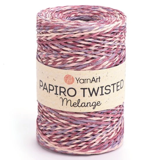 Папиро Туистед Меланж Raffia рафия хартиена прежда Папиро Туистед Меланж Raffia рафия хартиена прежда