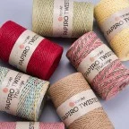 Папиро Туистед Меланж Raffia рафия хартиена прежда
