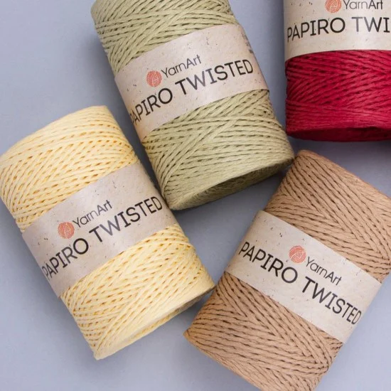Папиро Туистед Raffia рафия хартиена прежда Папиро Туистед Raffia рафия хартиена прежда