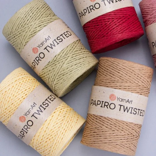 Папиро Туистед Raffia рафия хартиена прежда Папиро Туистед Raffia рафия хартиена прежда