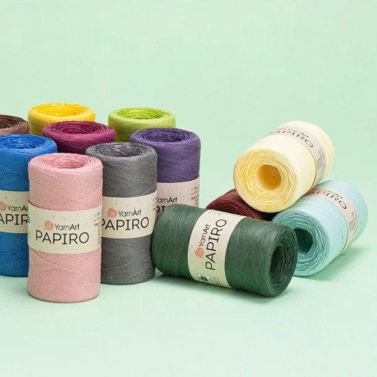 Папиро Raffia рафия хартиена прежда Папиро Raffia рафия хартиена прежда