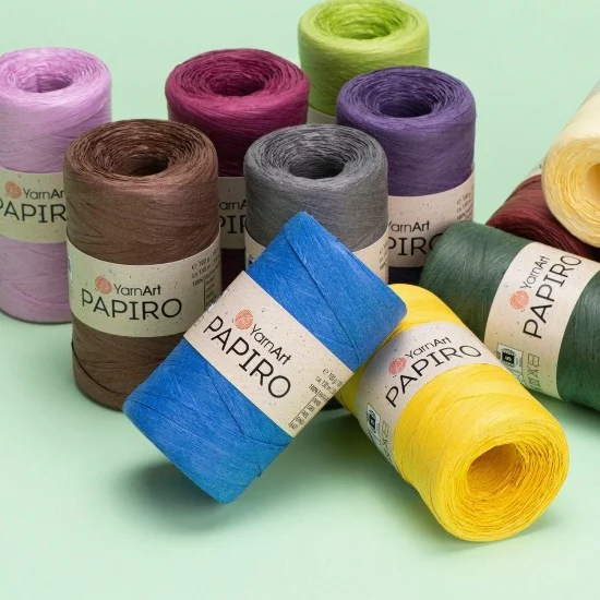 Папиро Raffia рафия хартиена прежда Папиро Raffia рафия хартиена прежда