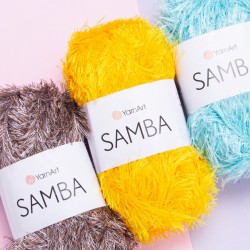 Самба прежда като козинка