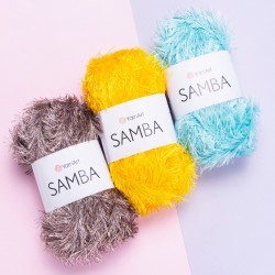 Самба прежда като козинка