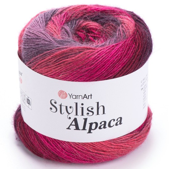 Стайлиш Алпака - мекота и цветен ефект