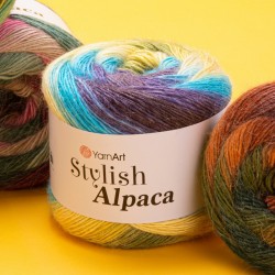 Стайлиш Алпака - мекота и цветен ефект