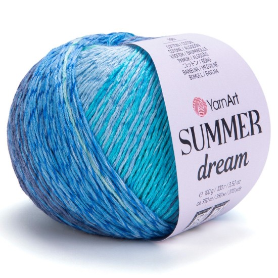 Самър дрийм - шарена лятна прежда