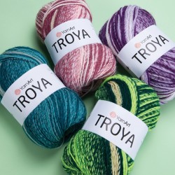Троя - вълнен микс с цветен ефект