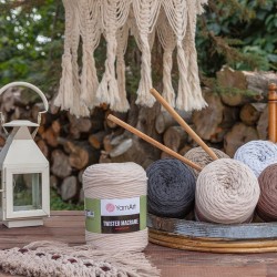 Туистед макраме 4.5мм 500 грама Туистед макраме 4.5мм 500 грама