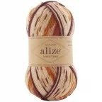 Wooltime solid colors and self-striping effect