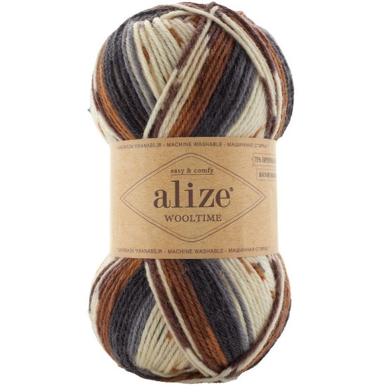 Вултайм - класическа прежда с цветен ефект Вултайм - класическа прежда с цветен ефект